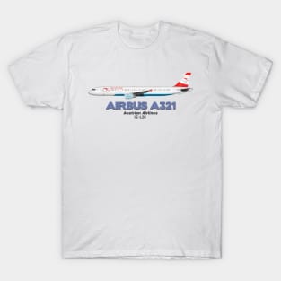 Airbus A321 - Austrian Airlines T-Shirt